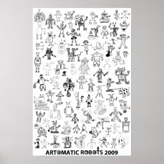 Planer 2009: Roboter der Artomatik 1 Poster