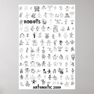 Planer 2009: Roboter der Artomatik 5 Poster