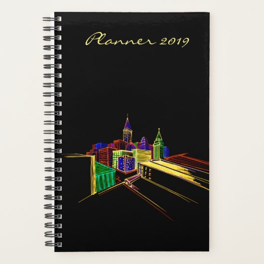 Planer 2019 . pulsierende Kunst in der Stadt (Vorderseite)