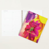 Planer 2024 Blumen in Rosa (Anzeige)