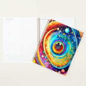 PLANER 2024 EINFACHE FARBBIGE GALAXY-DESIGN (Anzeige)