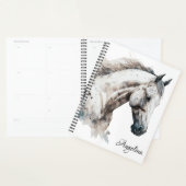 Planer – Aquarell Weißes Pferd (Anzeige)