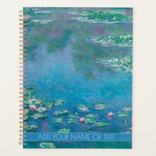 PLANER: CLAUDE MONET: WASSERLILIEN PLANER (Vorderseite)