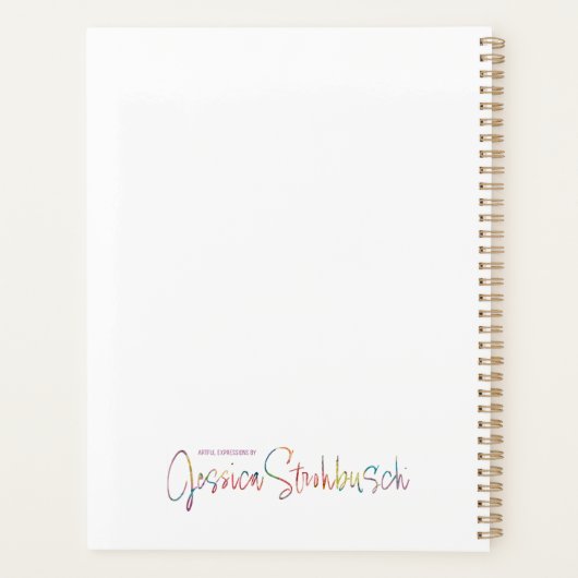 Planer für botanischen Pop (Rückseite)