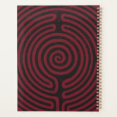 Planer für das Labyrinth (Maroon) (Rückseite)