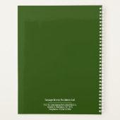 Planer für den Gebäude-Firmennamen (Rückseite)