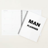Planer für Männer Mensch Planer Schwarzer Schrifta (Anzeige)