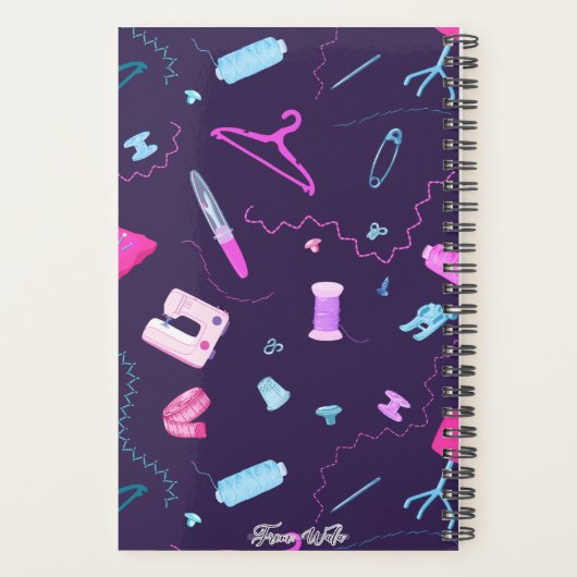 Planer für Modedesigner (Rückseite)