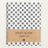 Planer für moderne geometrische Formen (Vorderseite)