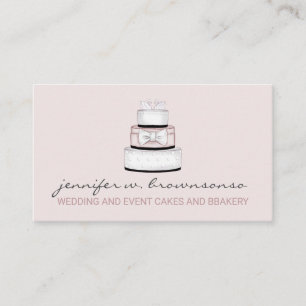 Planer für rosa Geburtstagsfeier Hochzeitstorte Visitenkarte