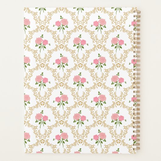 Planer für Vintage Rose (Rückseite)