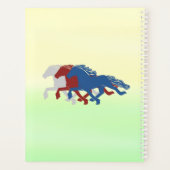 Planer - Islandpferde (Rückseite)