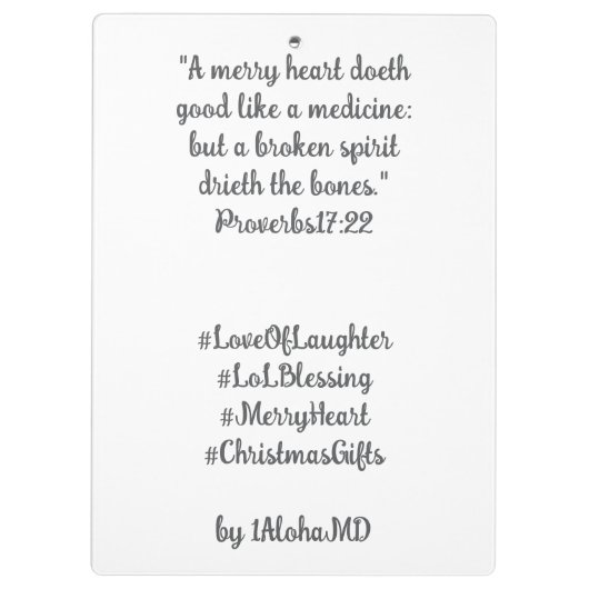 Planer Klemmbrett (Rückseite)