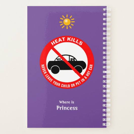 Planer mit benutzerdefiniertem Foto und Erinnerung (Rückseite)