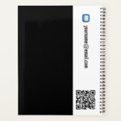 Planer mit QR-Code (Rückseite)