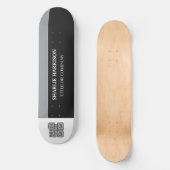Planer mit QR-Code Skateboard (Vorderseite)