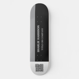 Planer mit QR-Code Skateboard