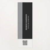 Planer mit QR-Code Yogamatte (Vorderseite)