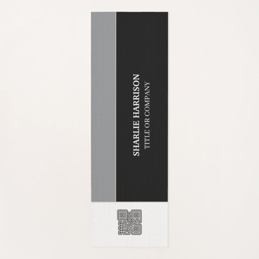 Planer mit QR-Code Yogamatte (Vorderseite)