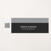 Planer mit QR-Code Yogamatte (Vorderseite (Horizontal))