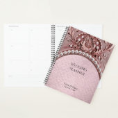 Planer mit rosa Blumen (Anzeige)