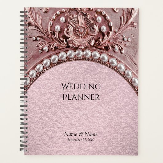 Planer mit rosa Blumen (Vorderseite)