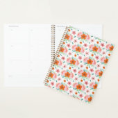Planer mit rosa und orangefarbenem Blumenbouquet-M (Anzeige)