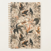 Planer mit Vintage-Blumenmuster (Vorderseite)