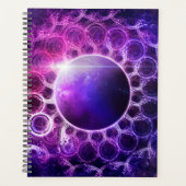 Planer mit Violet Planet Deep Traum Mandala (Vorderseite)
