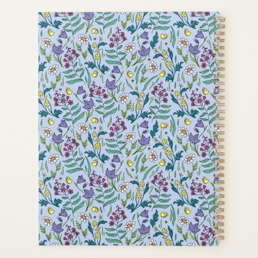 Planer mit Wildblumen (Rückseite)