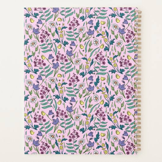 Planer mit Wildblumen (Rückseite)