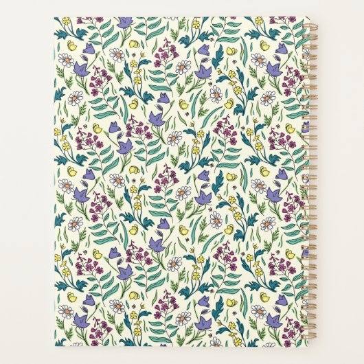 Planer mit Wildblumen (Rückseite)