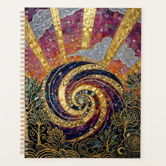 Planer Mosaik-Kunst (Vorderseite)