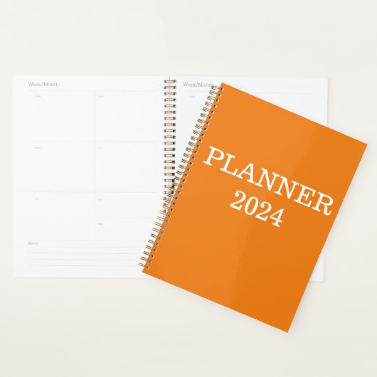 Planer Orange 2024 (Anzeige)