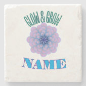 Planer Steinuntersetzer (Vorderseite)