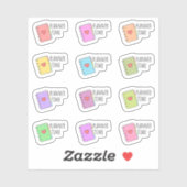 Planer Time Erinnerung Stationäre Notebook-Planer Aufkleber (Blatt)