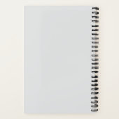 Planer- und Goal-Setting-Notebook | Bleibe Notizblock (Rückseite)