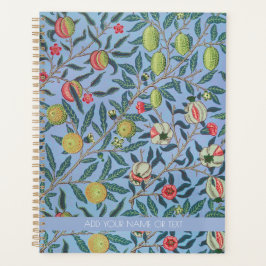 PLANER: WILLIAM MORRIS : BLAUE POMEGRANATES PLANER