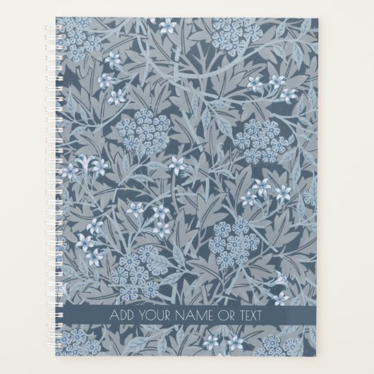 PLANER: WILLIAM MORRIS : BLUE JASMINE PLANER (Vorderseite)