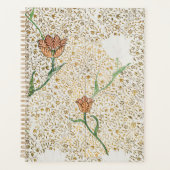 PLANER: WILLIAM MORRIS: GARDEN TULIP ZEICHNEND PLANER (Vorderseite)