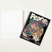 PLANERFRIEDEN ÜBER ALLES - PERSONALISIERTER HIPPIE PLANER (Anzeige)