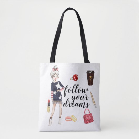 Planermädchen Modeartikel Tasche (Vorderseite)