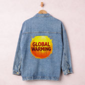 "Planet auf Feuer: Zeit zu handeln"Jetzt oder nie Jeansjacke (Hangar)