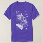 Planet avan van 70er Metallverstärkerrohr T-Shirt (Design vorne)