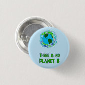Planet B Button (Vorne & Hinten)