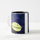 Planet Belly Tasse Kawaii Planet Zeichne (Vorderseite Links)