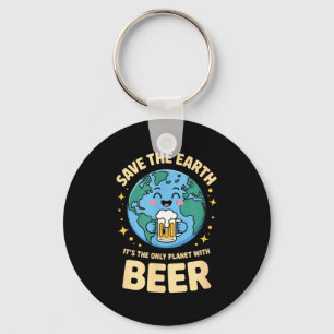 Planet Bier Erdtage retten Schlüsselanhänger