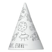 Planet Birthday Party Hat Partyhütchen (Rechts)