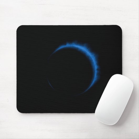 Planet-BLAU Mousepad (Mit Mouse)