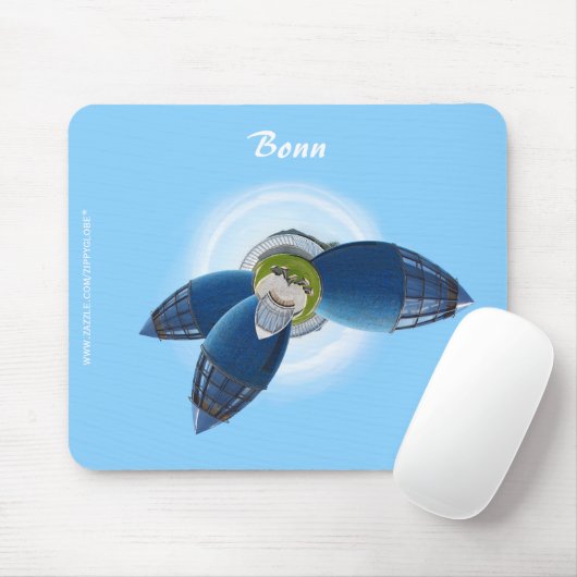 Planet Bonn Mousepad (Mit Mouse)